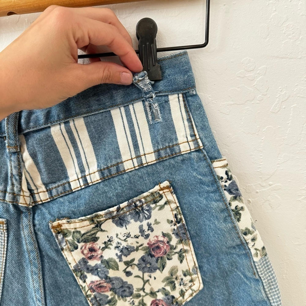 Vintage California Concepts Patchwork High Rise R… - image 7